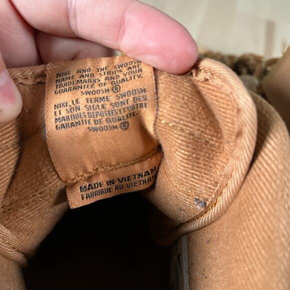 Nike Air Force 1 High '07 LV8 Flax Mens Size 10.5 Wheat Athletic Shoes Sneakers - Picture 8 of 9